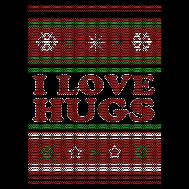 étreintes d'amour de Noël PULL