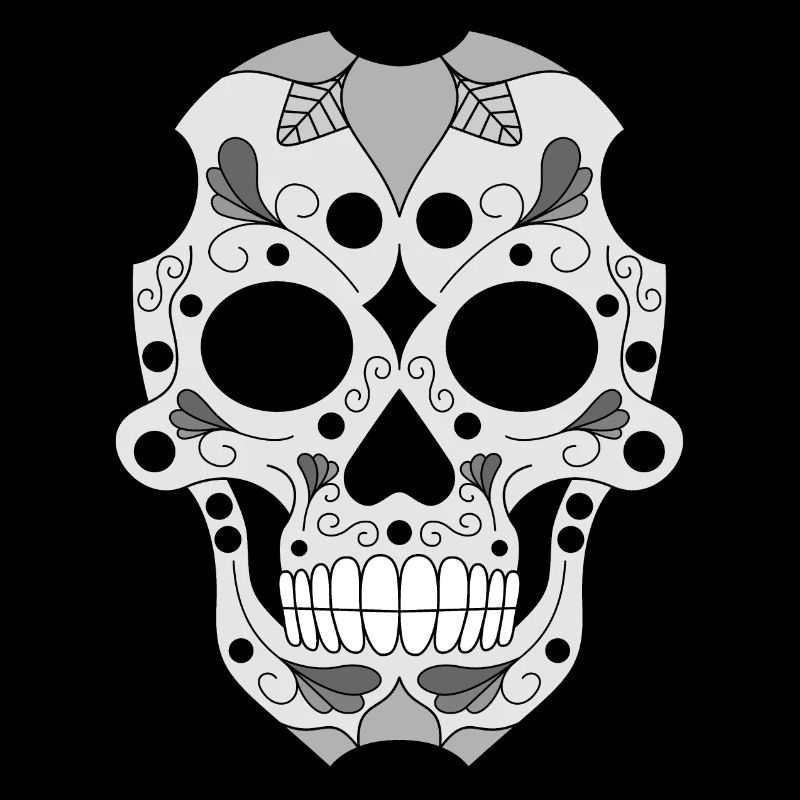 calavera black version