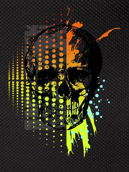 Crazy skull