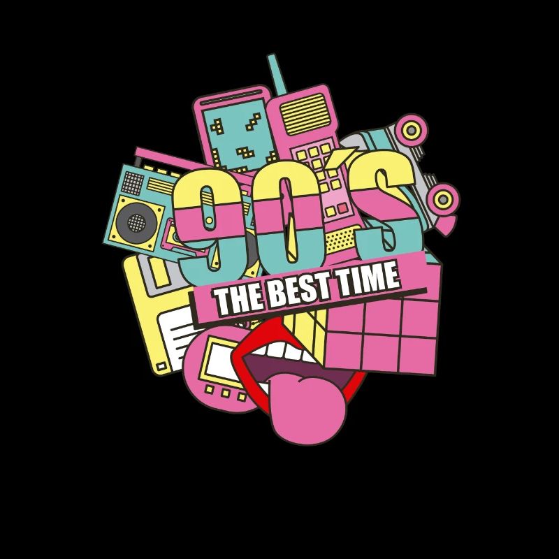 90's 90's 90's retro