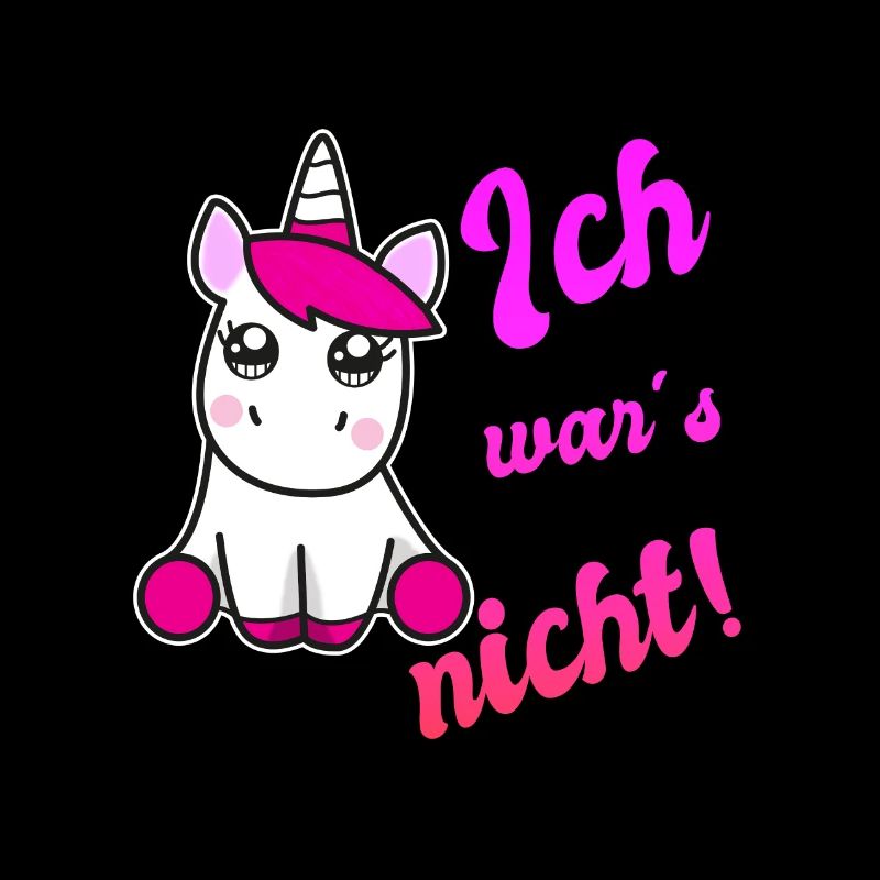 Lustiges Einhorn ich war´s nicht