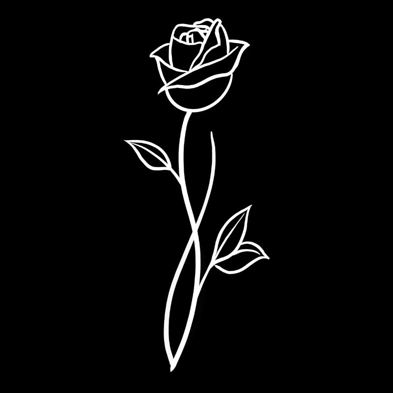 Rose white