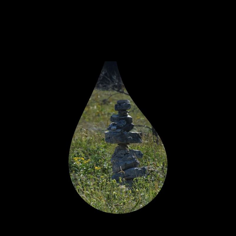 Relaxation in a drop