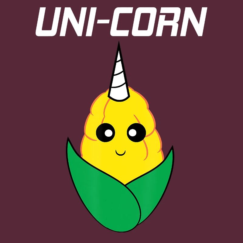 Uni Corn Corn on the Cob Unicorn