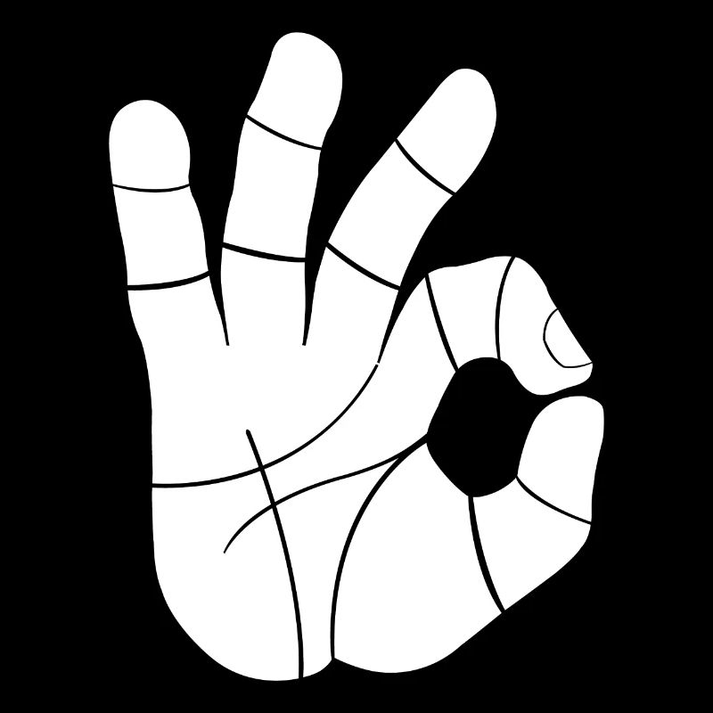 Signe de la main OK | OK signe de la main