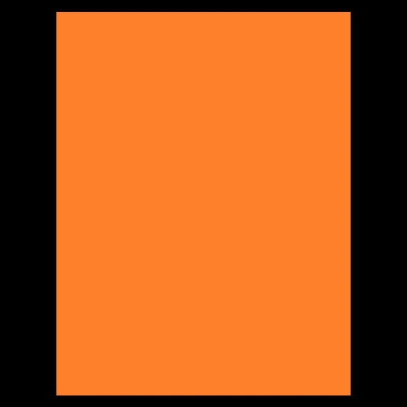 oranges Feld