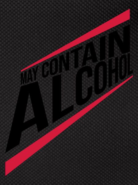 Text May contain alcohol
