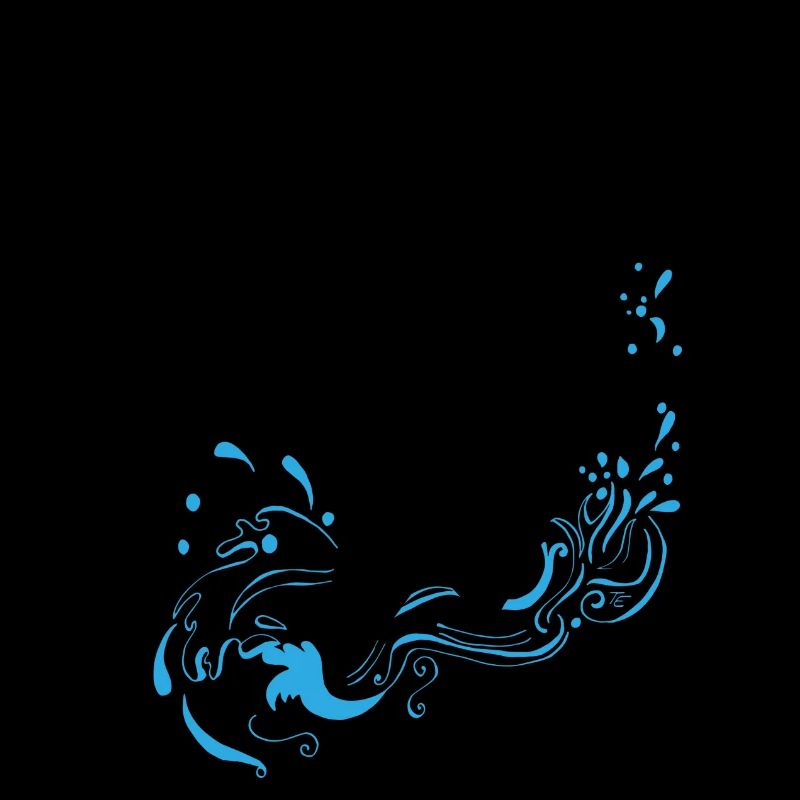 Jumping fish (version for light fabrics)