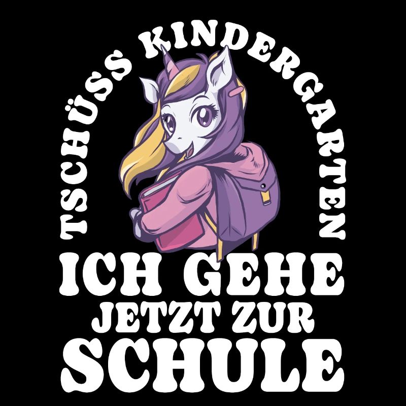Einschulung Einhorn Tschüss Kindergarten