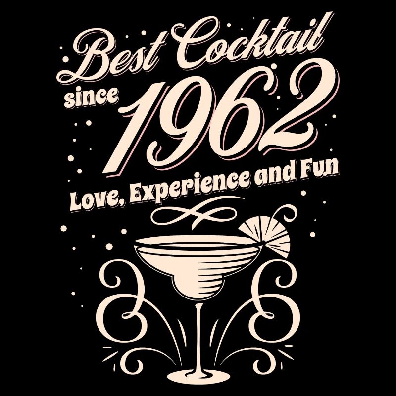 Bester Cocktail seit 1962 60 Jahre Jubiläum