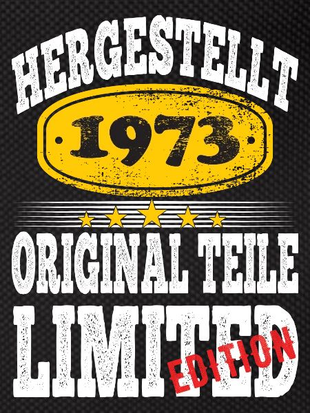 Hergestellt 1973
