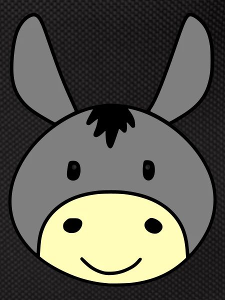 Cute donkey