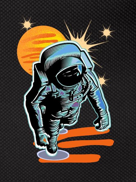 Astronaut - Space Galaxies