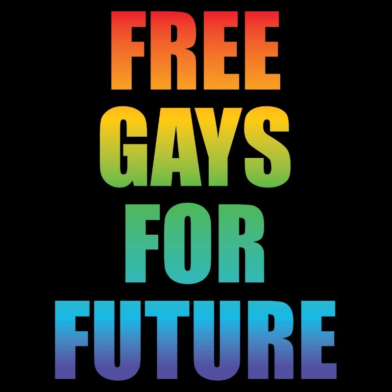 LGBT Free Gays For Future Regenbogen Schwul Queer
