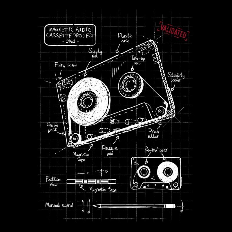Cassette audio plan