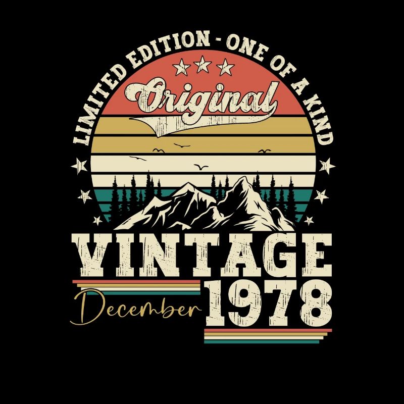 Original December 1978 44th birthday gift