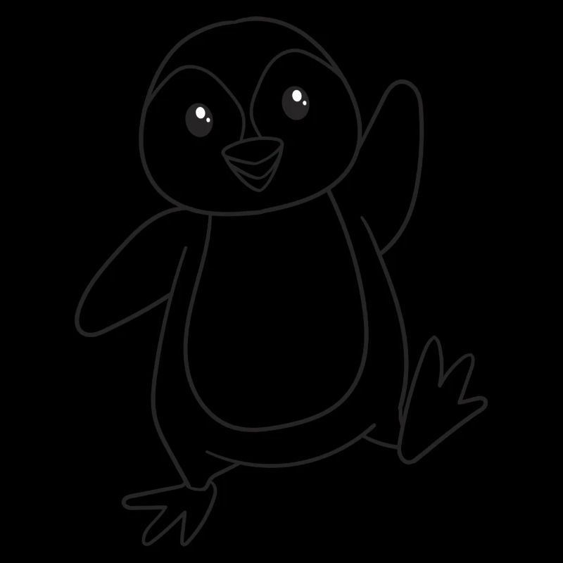 Pinguin, Vogel, Geschenk, Geschenkidee
