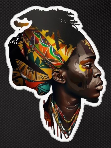 Black African man