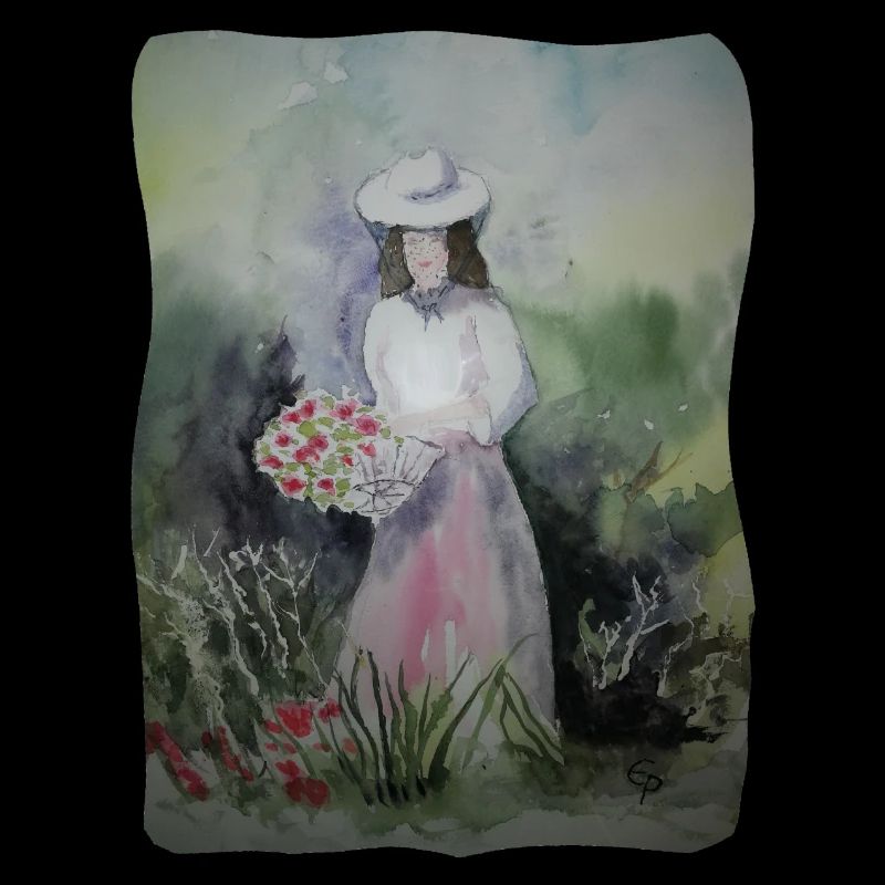 Blumenfrau
