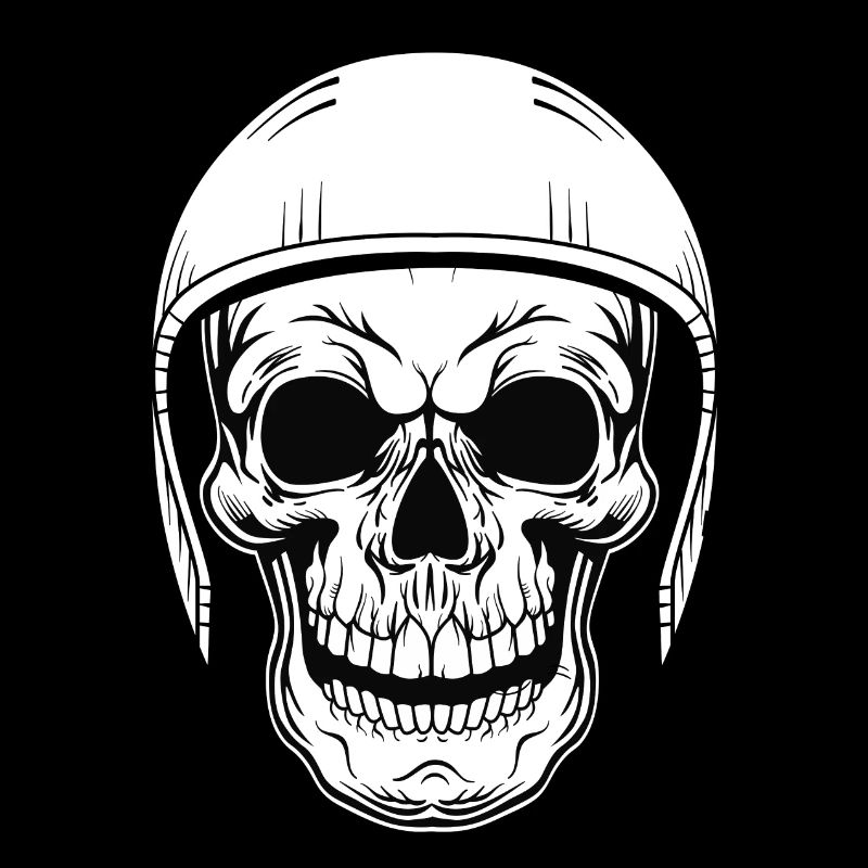 BIKER SKULL