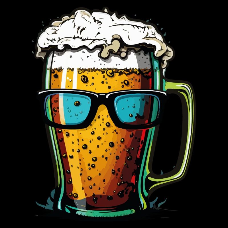 Bier Sonnenbrille