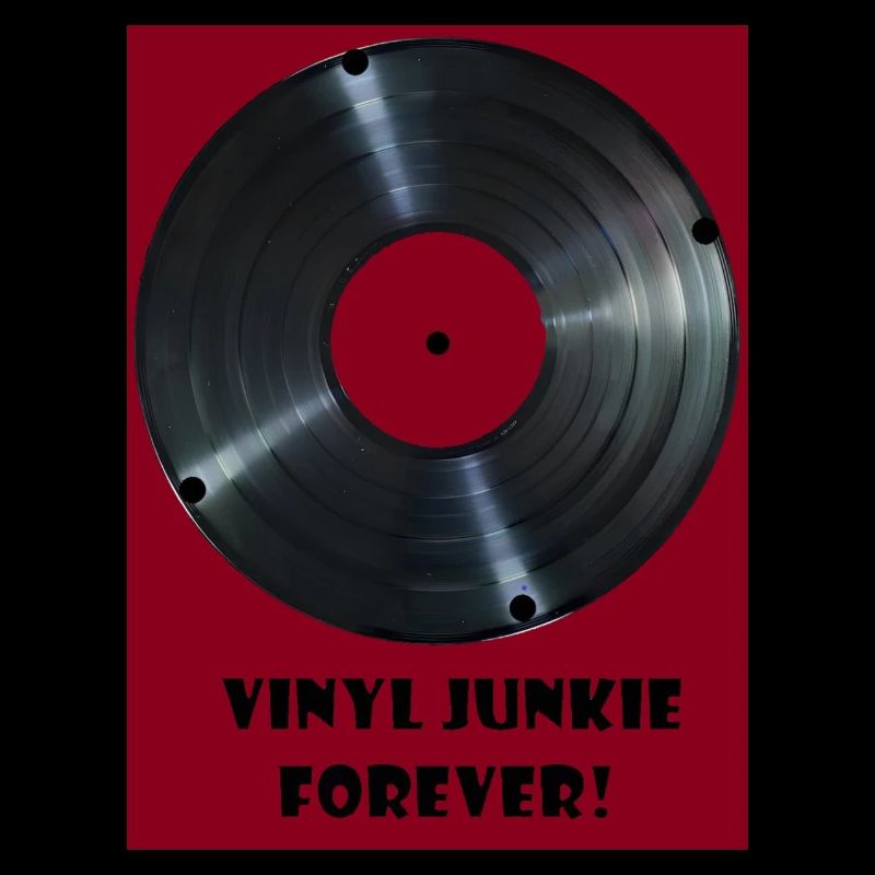 Vinyl Junkie forever - rot