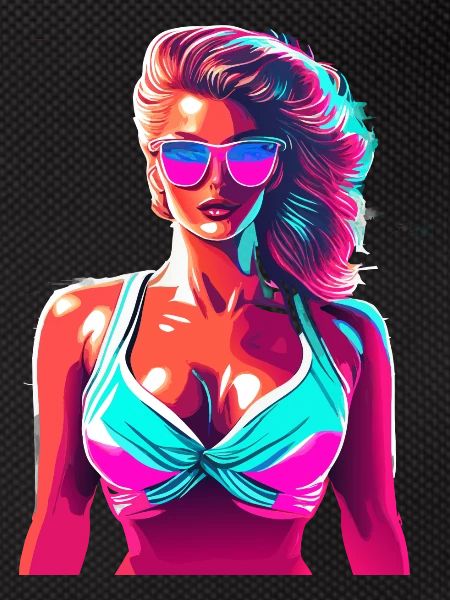 Fille de plage