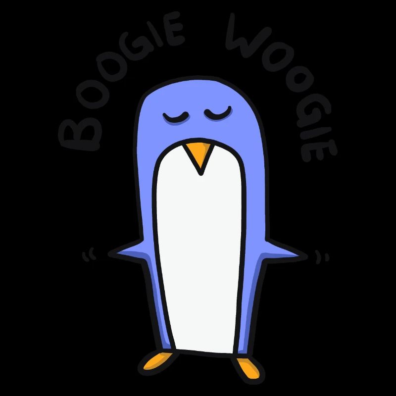Pingouin danse boogie woogie