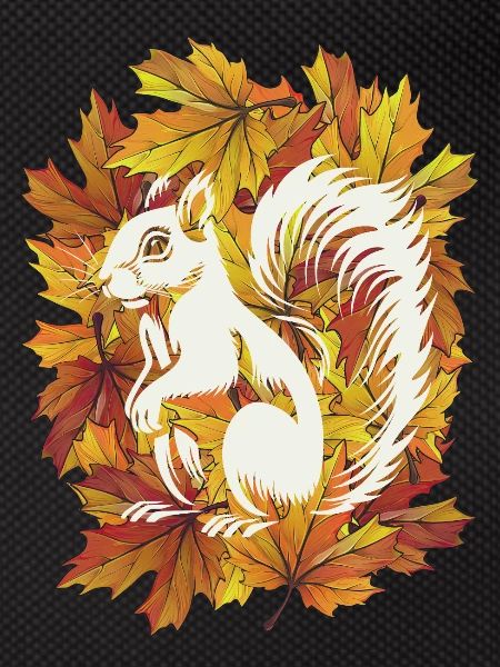 Autumn Squirrel