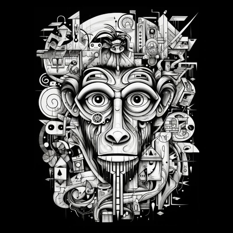 [MB] "Wise Look" Pensive Monkey