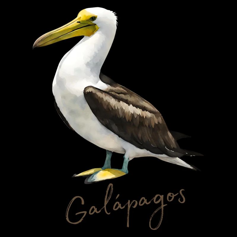 Vogel der Galapagos-Insel