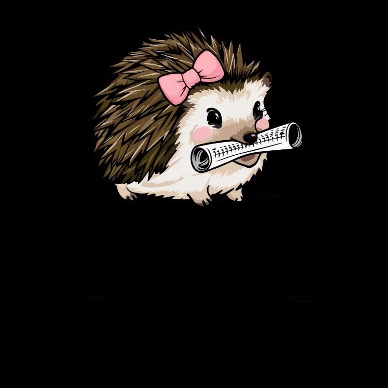 My hedgehog stole my homework