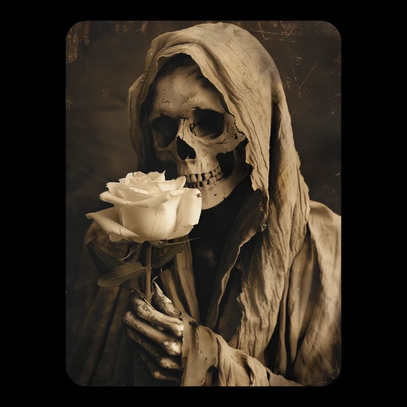 La mort à la rose blanche