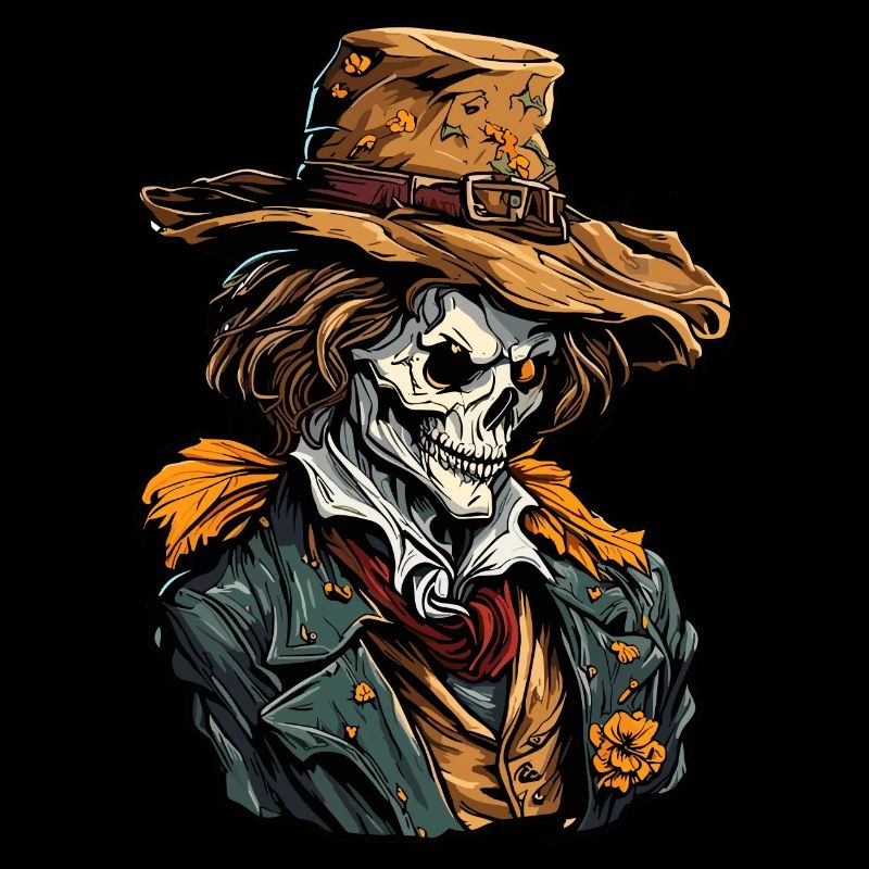 Vogelscheuche / Erntehelfer / Maisfeld / Feld