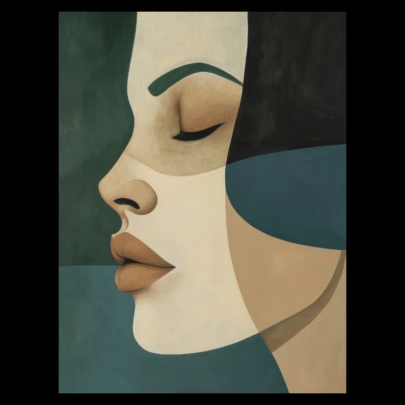 Poster Minimalist Portrait 3