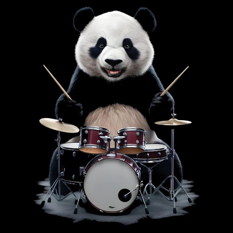 Panda Schlagzeug