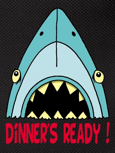 Hungry shark