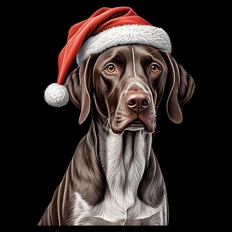 German Shorthaired Pointer Christmas