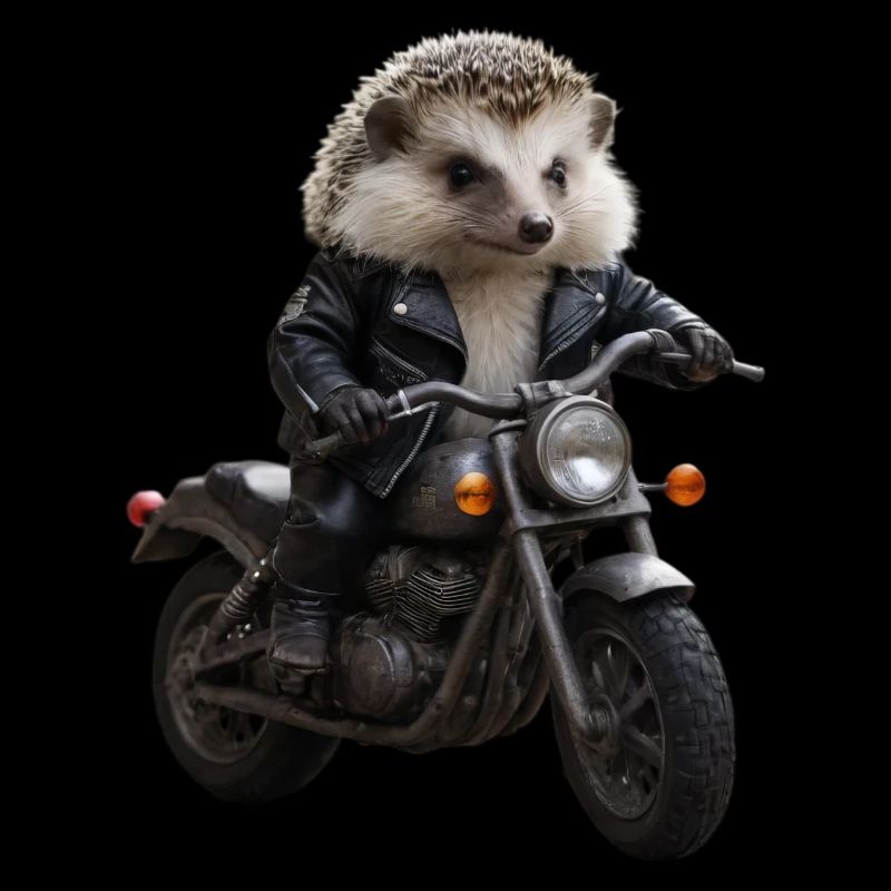 Biker-Igel