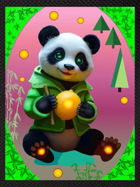 Futuristic Panda