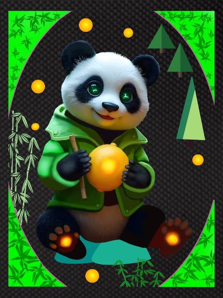 Cyber Lemon Panda
