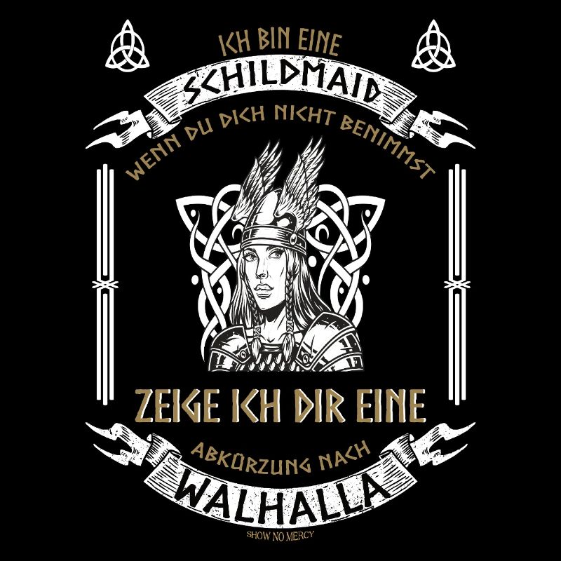 Bouclier Viking Maiden Valhalla Vikings