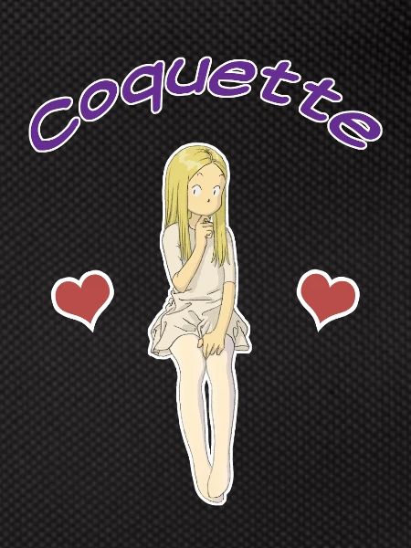Fillette coquette