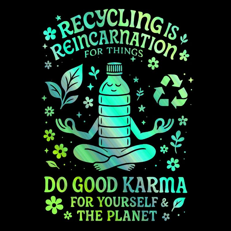 Recycling ist die Reinkarnation der Dinge