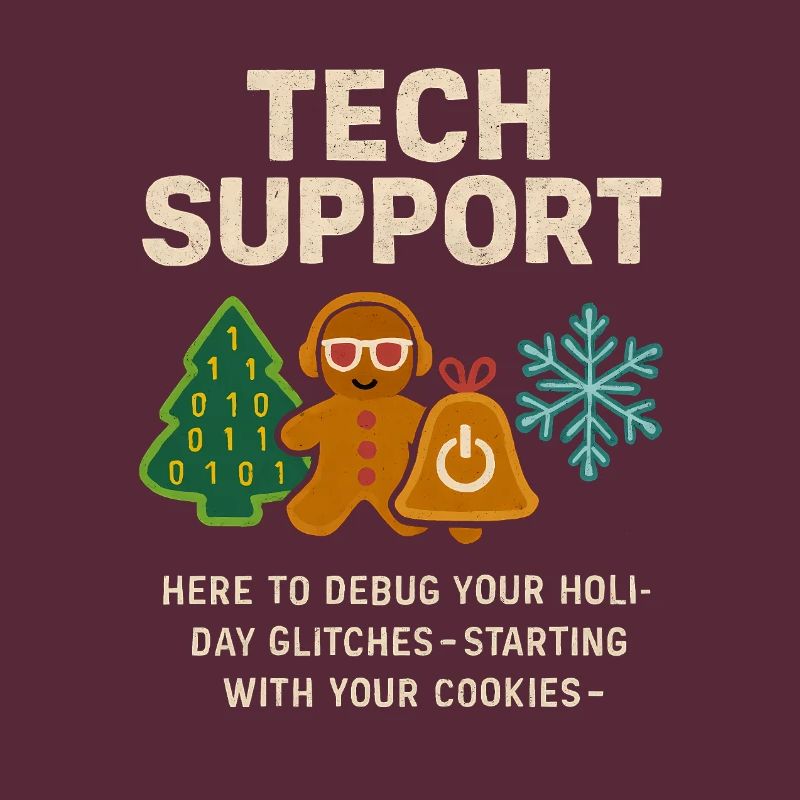 Admin Christmas Gift IT Support Debugging