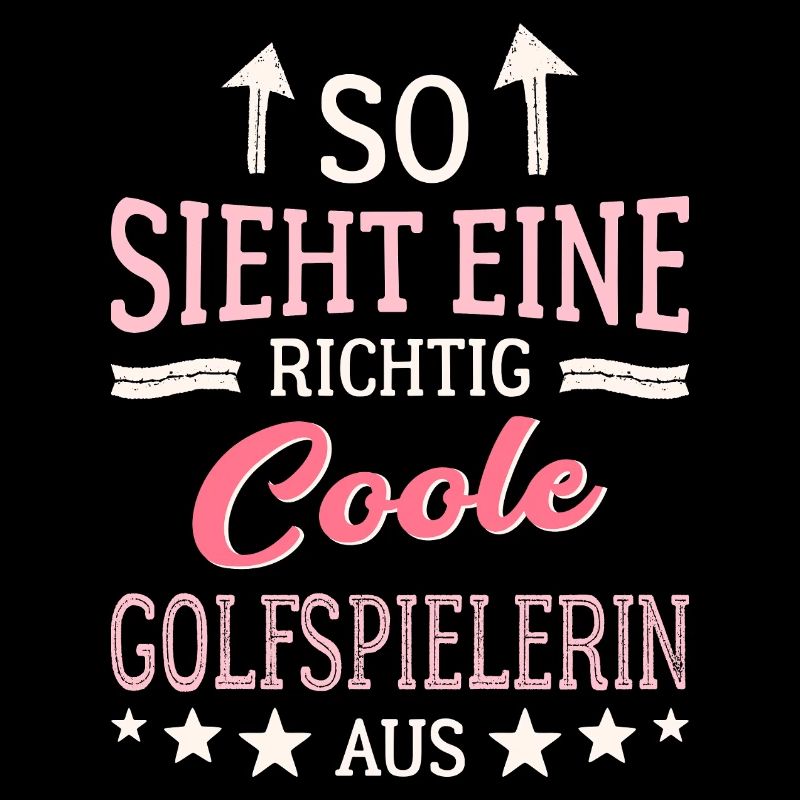 So sieht eine richtig coole Golfspielerin aus