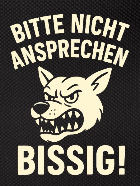 Bitte Nicht Ansprechen