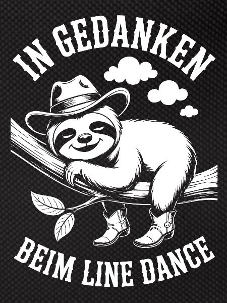 Sloth dreams of line dancing