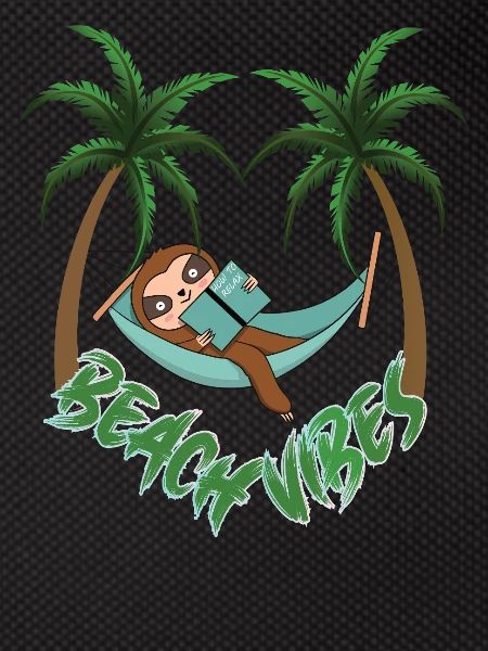Hot to relax sloth beach