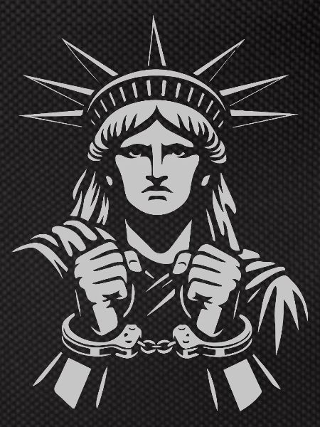 Statue of Liberty in Chains